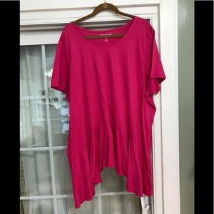Roaman’s 2X hot pink tunic